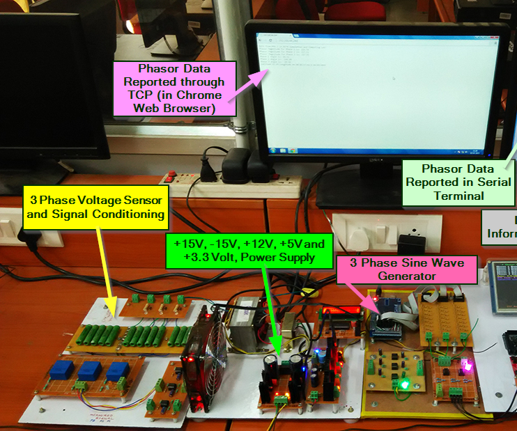 Phasor Measurement Unit Using Arduino