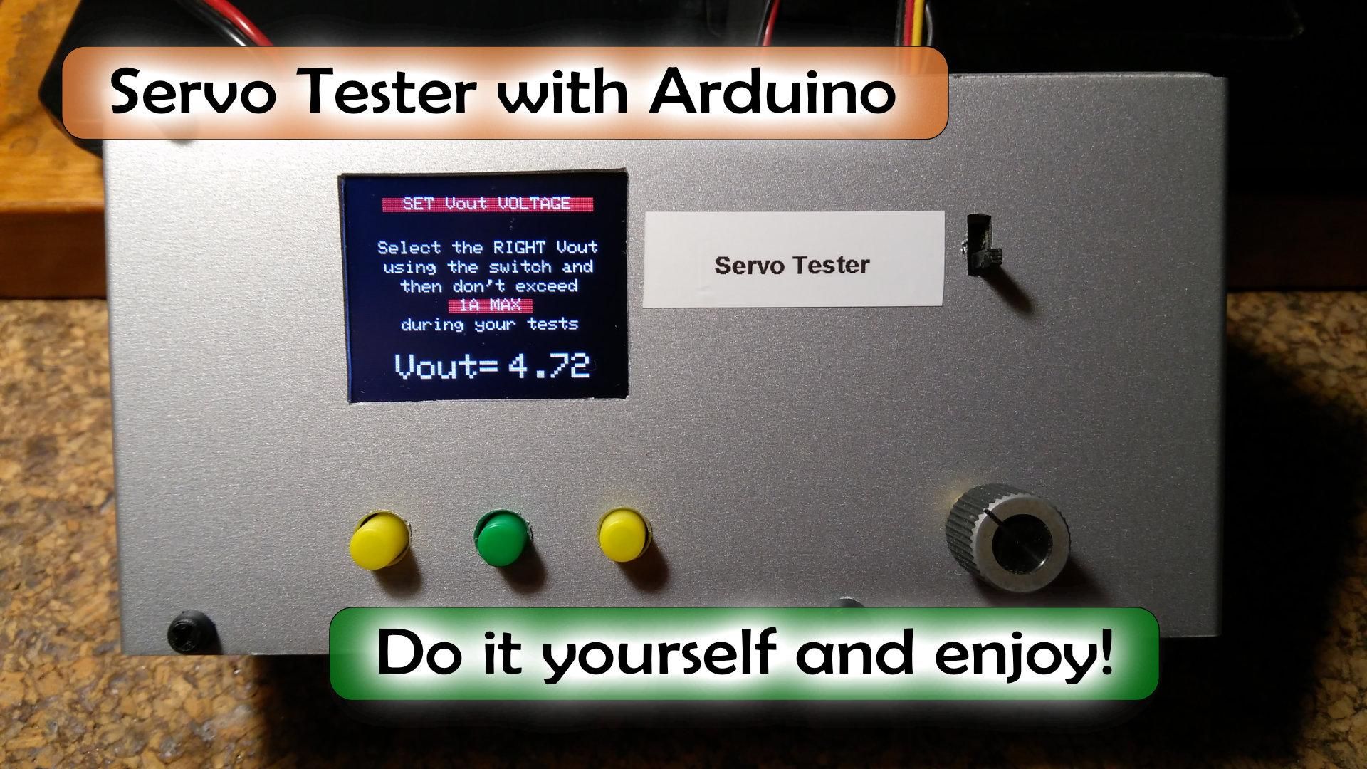 Building a Servo Tester With Arduino
