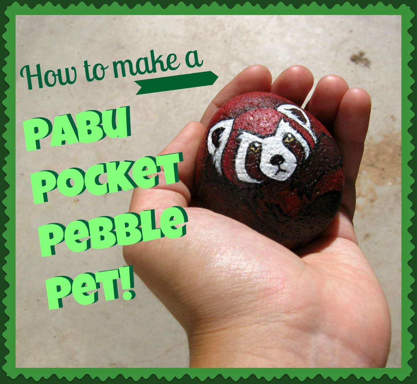How to Make a Pabu Pocket Pebble Pet