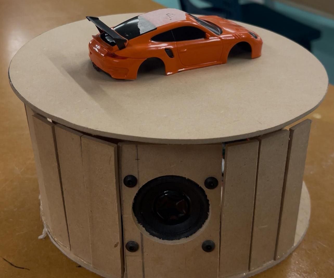 DIY Bluetooth Spinning Music Stand