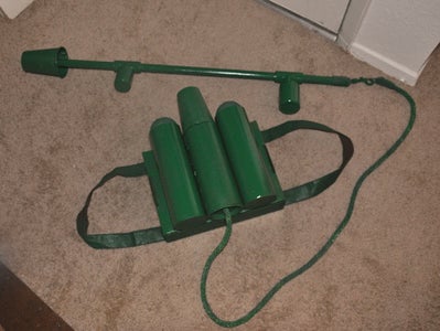 Flamethrower Backpack - Part 7 - Finish Entire Prop