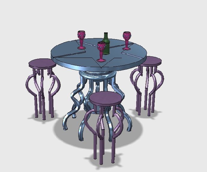 123D Design Table