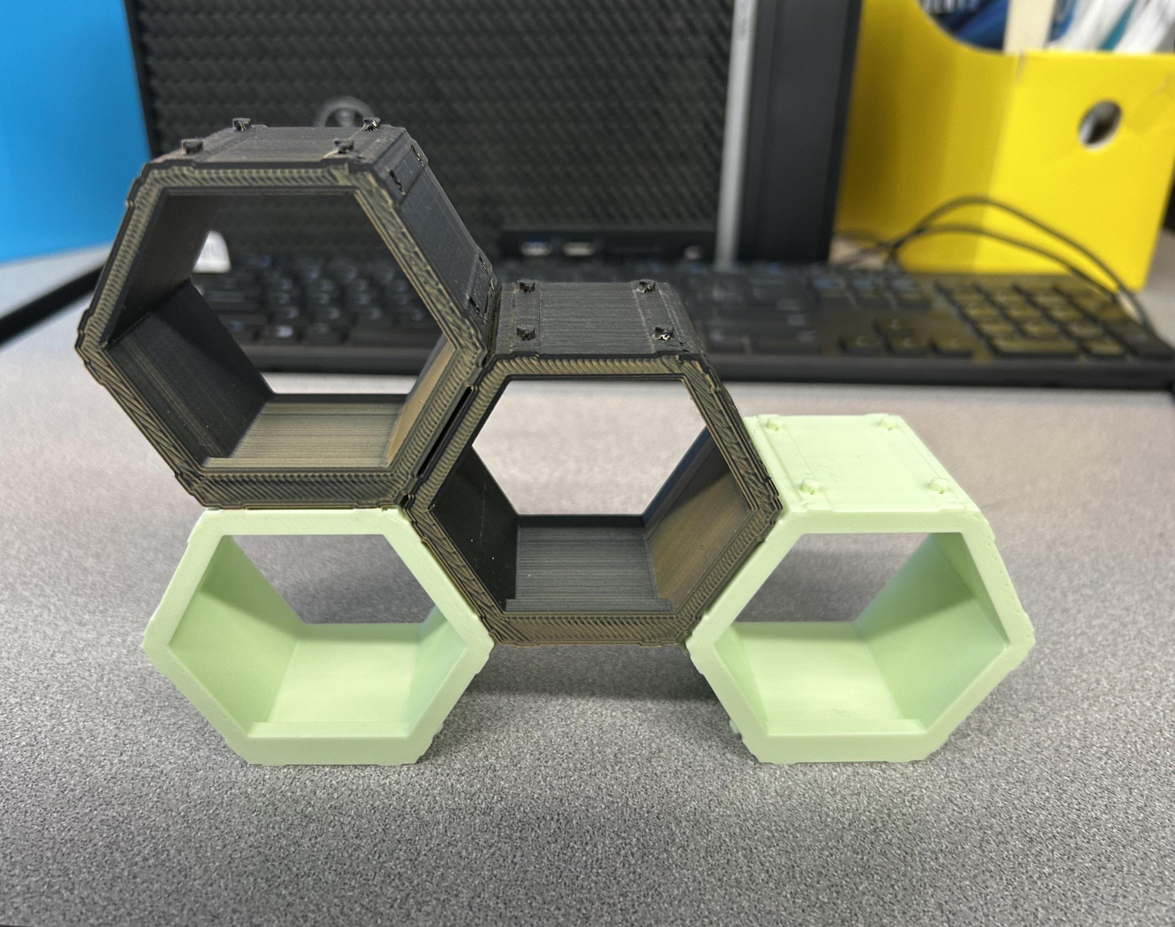 Honeycomb Display Cases