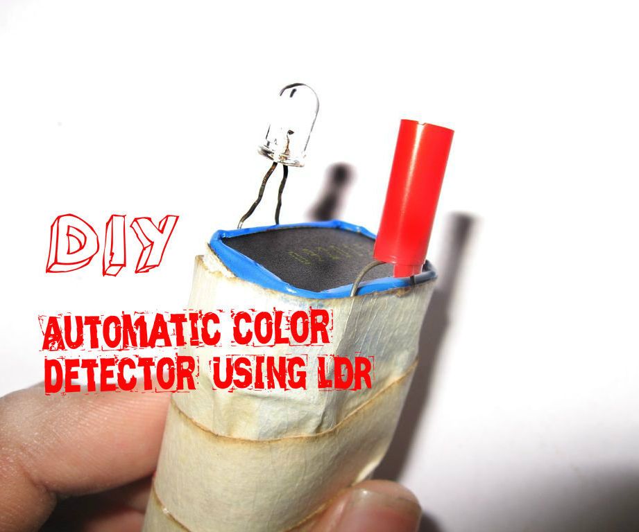 Automatic color detector using LDR 