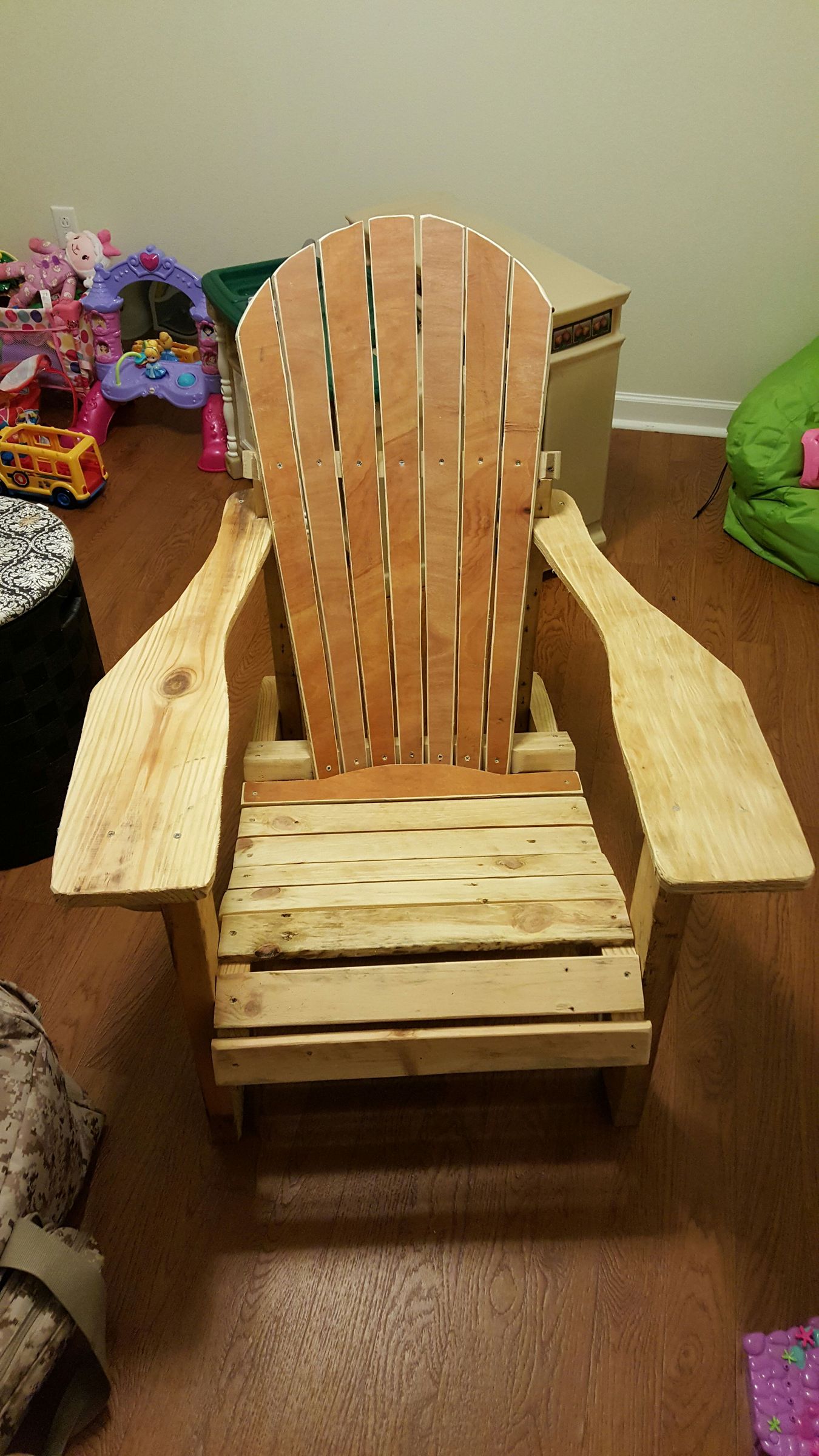 Adirondack Chair From Pallet Wood 3 Steps Instructables
