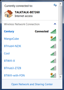 Connect to MangoCube WiFi's Network