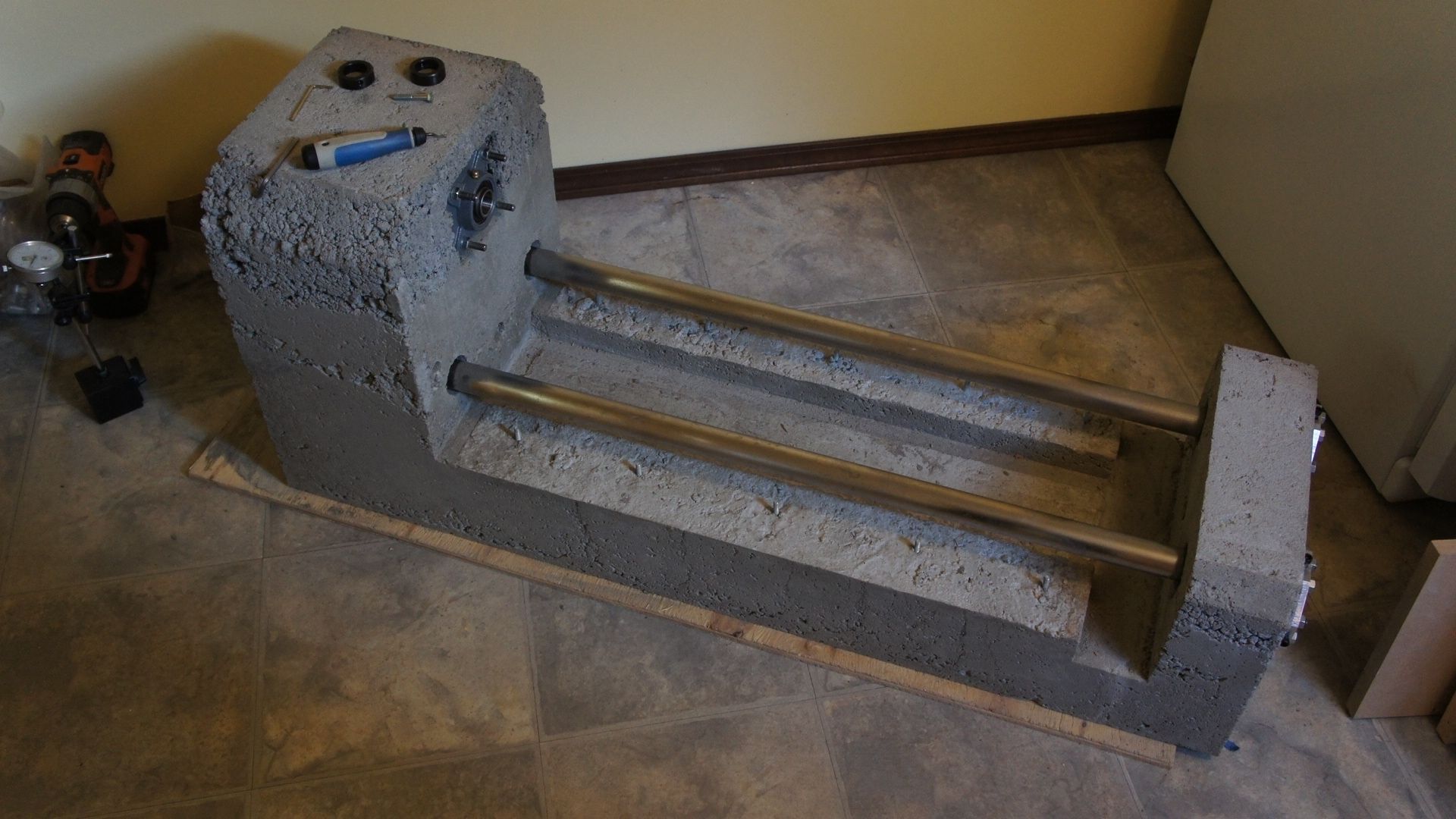 Concrete Metal Lathe 7 Steps (with Pictures) Instructables