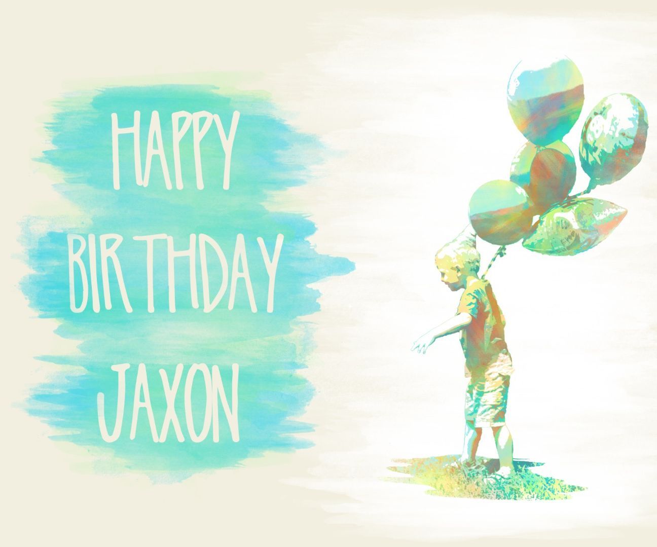 Watercolor Birthday Card