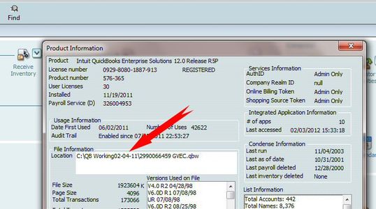 Double Check Company File