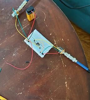 Fuzz Pedal Breadboard