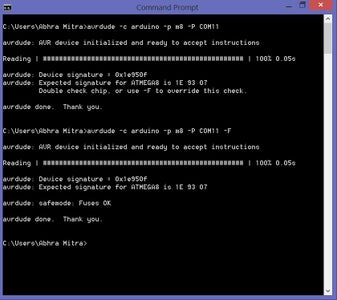 Programming AVR With Arduino As ISP Without Bootloader and External ...