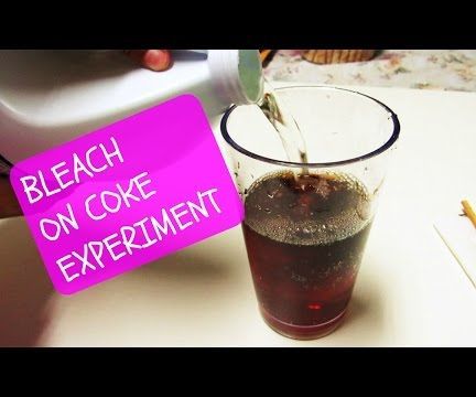 What Happen When Mix Coca Cola and Bleach?