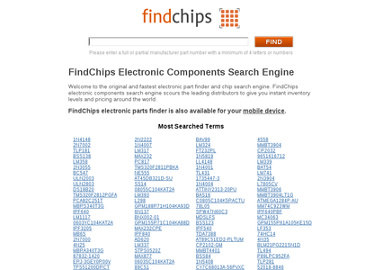 Findchips Top / Best DIY Electronic Stores & Suppliers : 20 Steps - Instructables