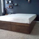 Platform Bed with Drawers