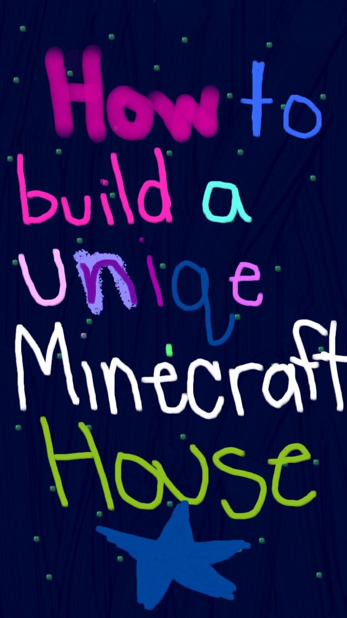 How to build a unique Minecraft house part 2