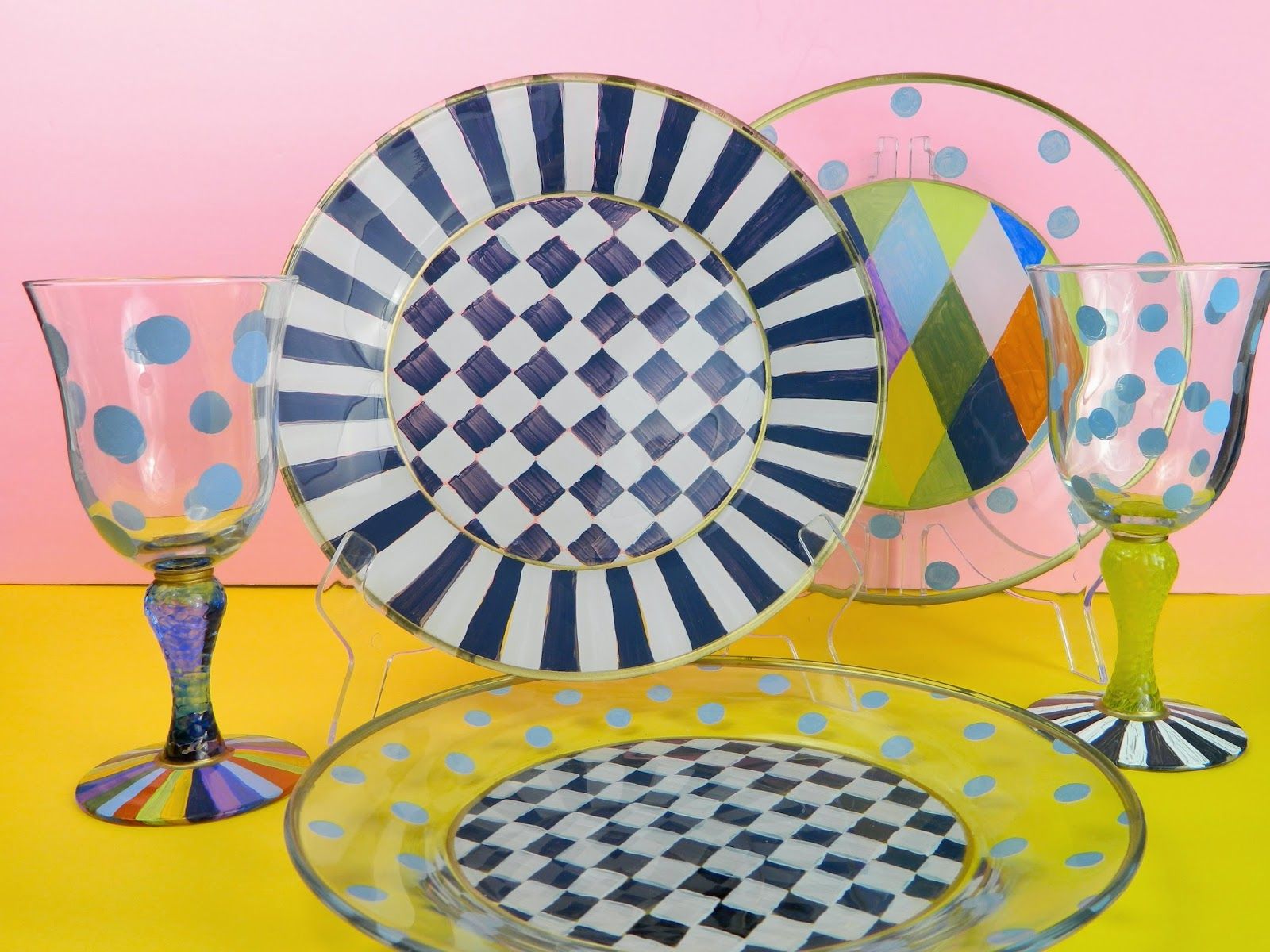 How to Permanently Paint Glass Dishes 7 Steps Instructables