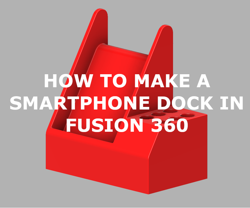 Smart Phone Charging Dock With Storage