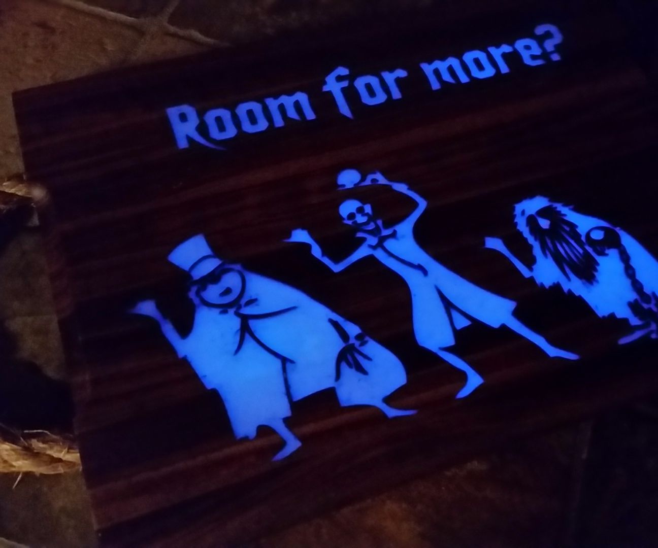 Glow in the Dark Ghostly Cutting Board