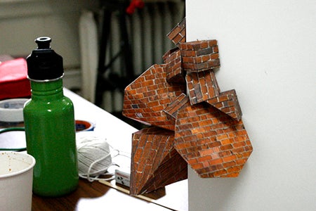 Pin & Glue Shapes Together in Arrangements