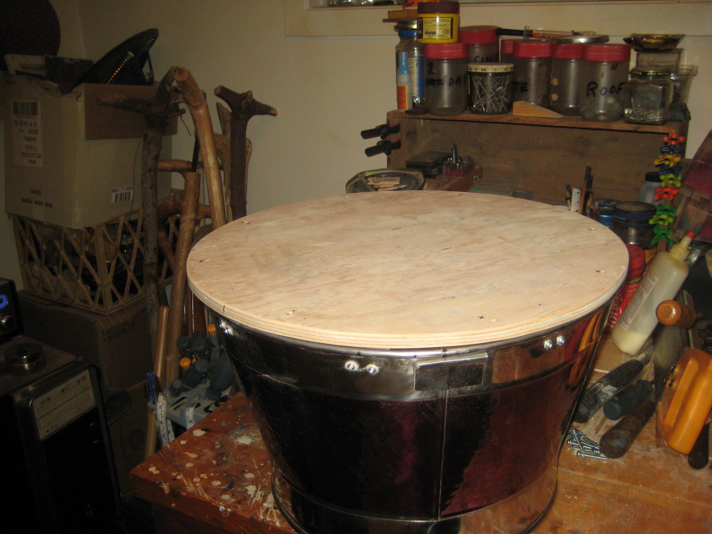 Upright Wash Tub Bass 10 Steps Instructables