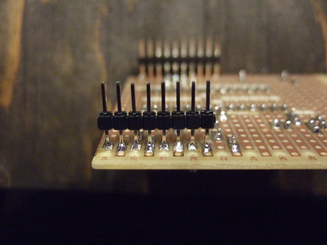 Soldering the Main Connectors