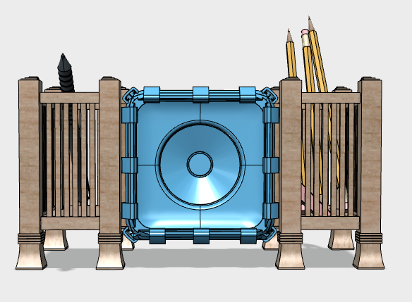 Craftsman Style BOSEbuild Speaker Stand