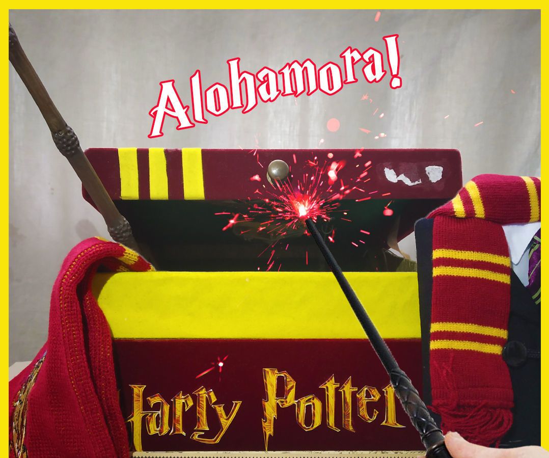 Real Working Harry Potter Wand Using Computer Vision