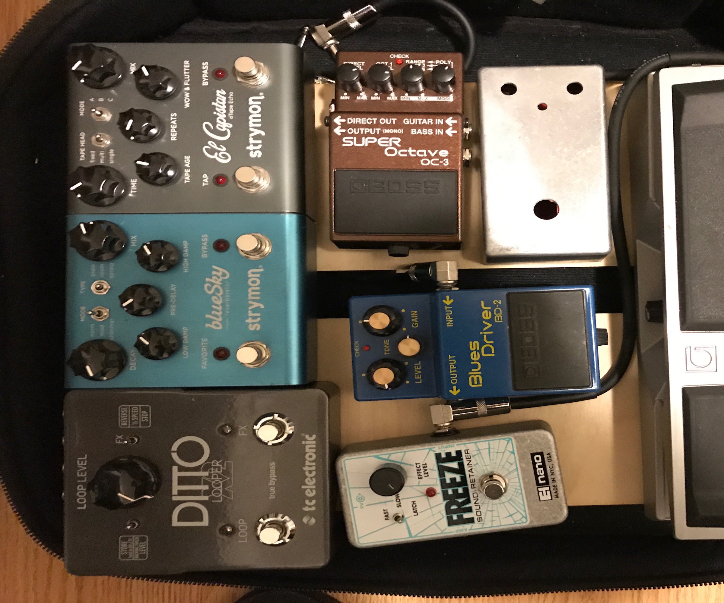 Laser Cut PedalBoard