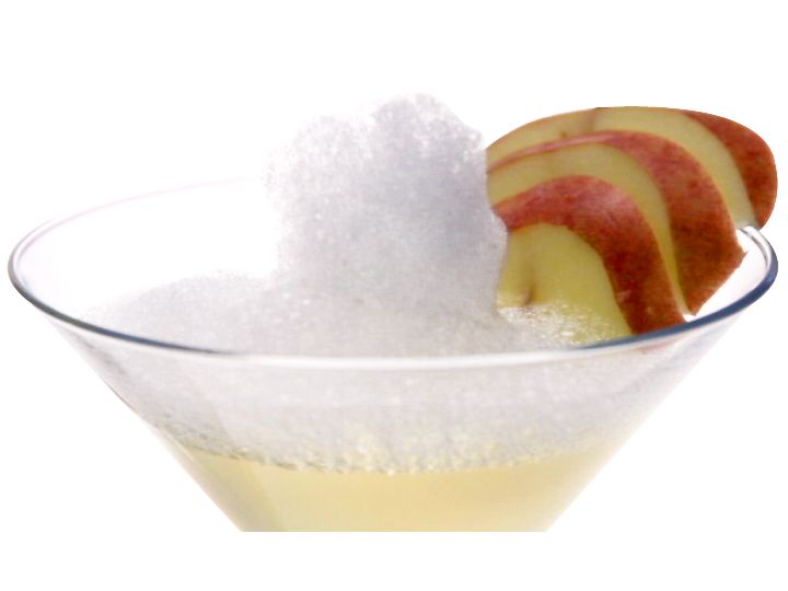 Molecular Cocktail - Apple Martini