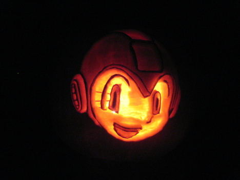 Mega Man Pumpkin