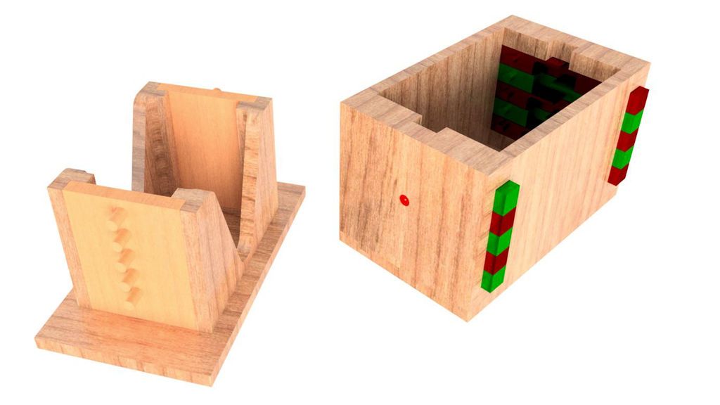 Combination Puzzle Box 3D Print 10 Steps