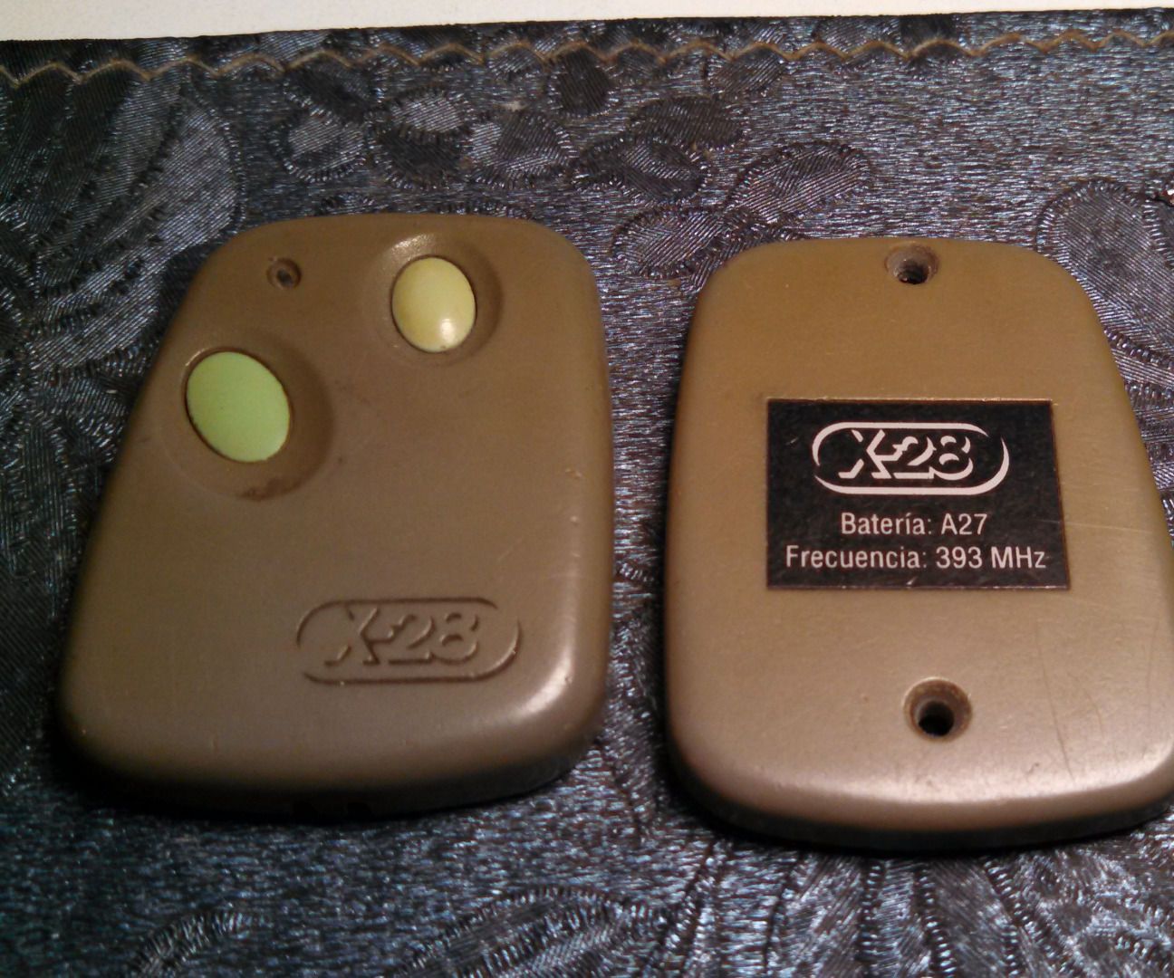 Reparar Control De Alarma X28 Con Led Reciclado