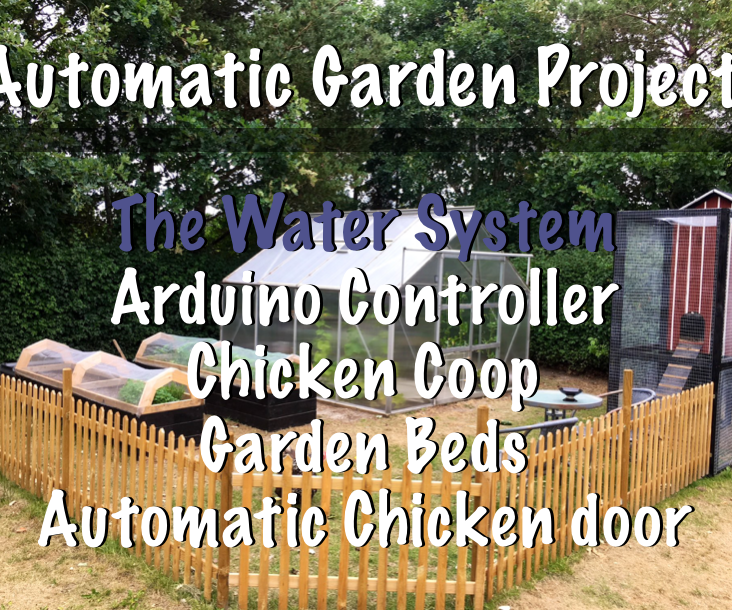 Automatic Rain-Watering System for Greenhouse and Chicken Coop