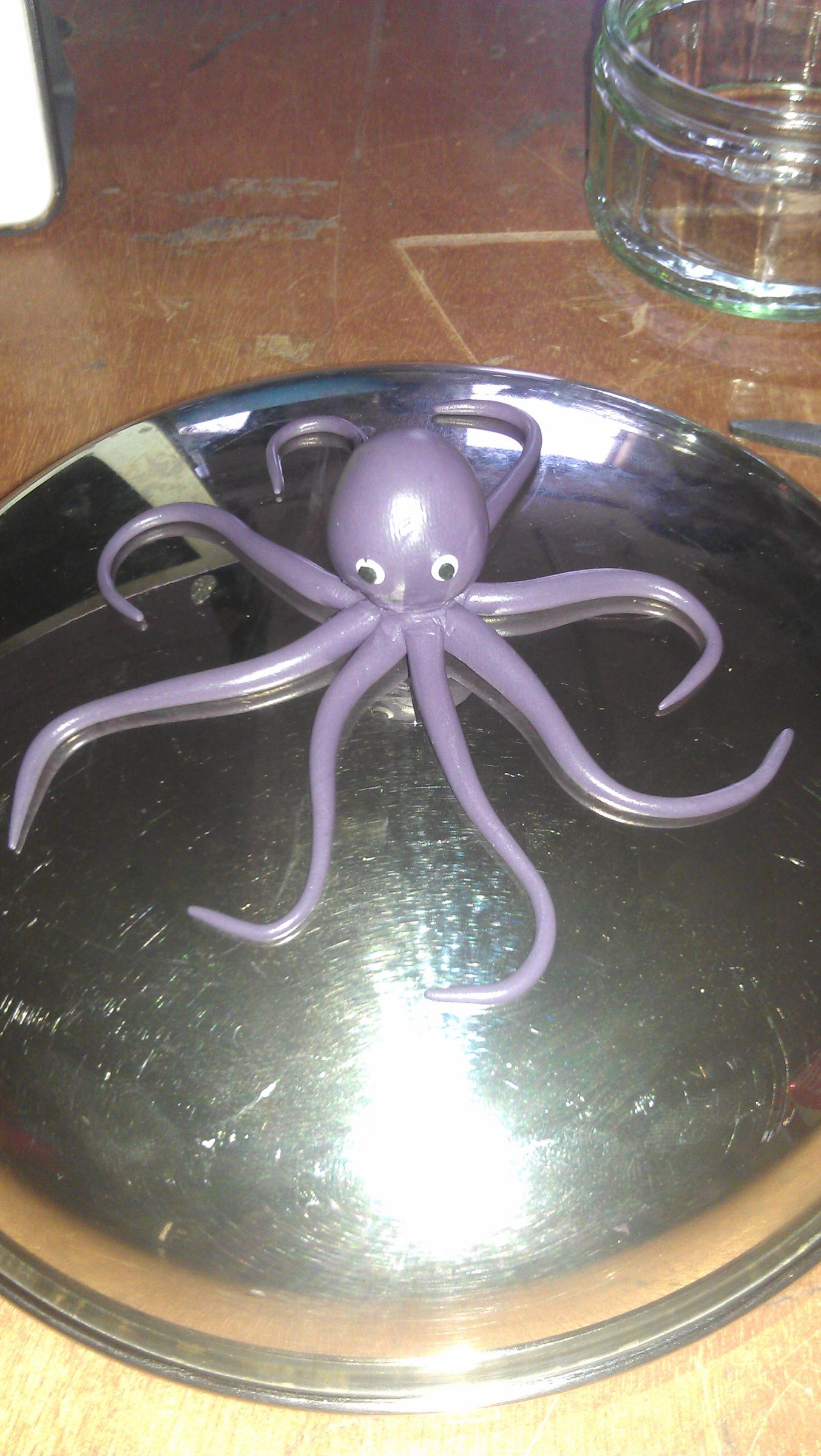 Sugru Pot Handle Octopus