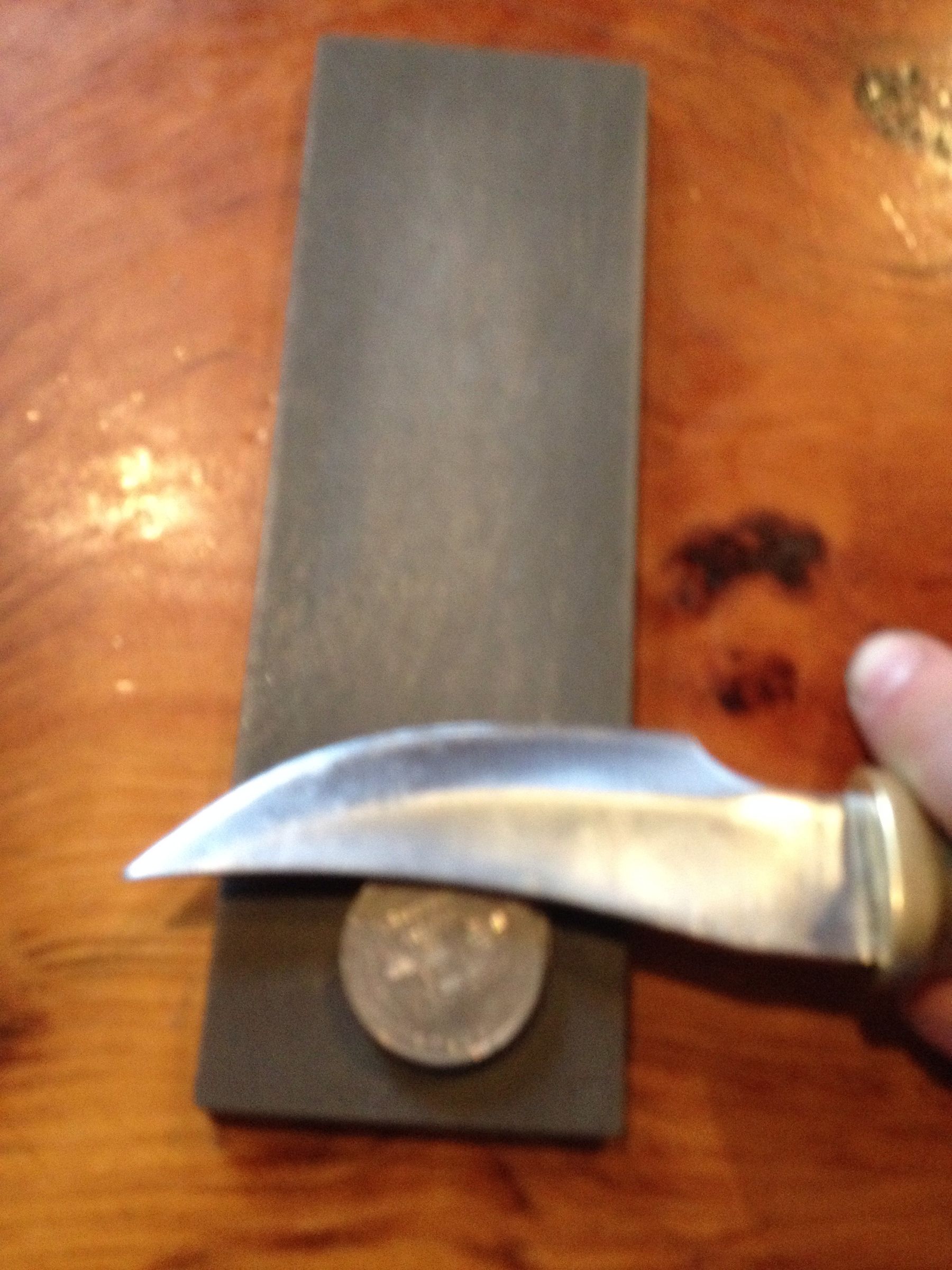 How to Sharpen a Knife on a Whetstone 5 Steps Instructables