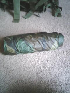 Stash a Military Ponch on an ALICE Pack