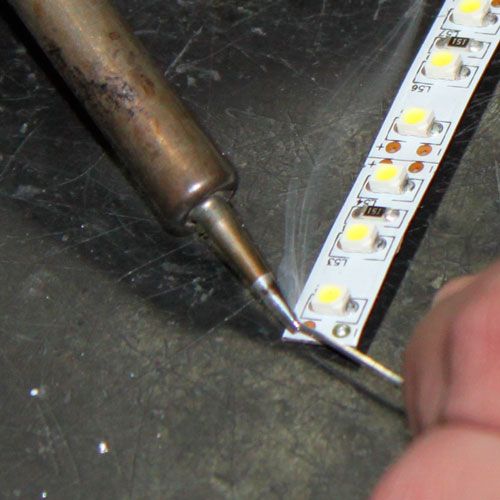 How to Solder Wire to LED Strip Lights