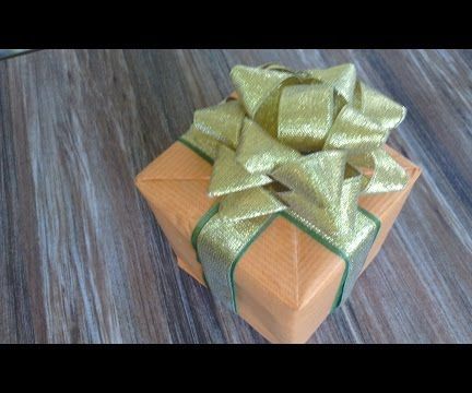 Gift Wrapping Ribbon Bow