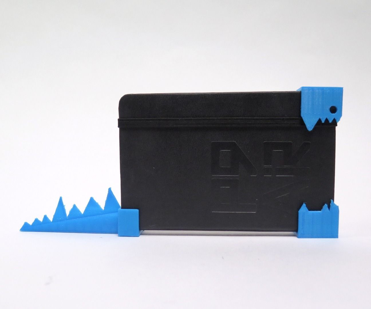 Turn your moleskin into a shark dinosaur monster with 3D printed parts