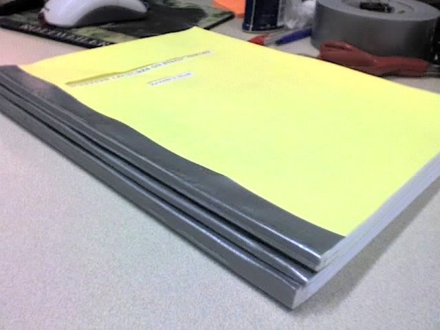 Duct Tape Book Binding - Cheepo Delux : 10 Steps (with Pictures 