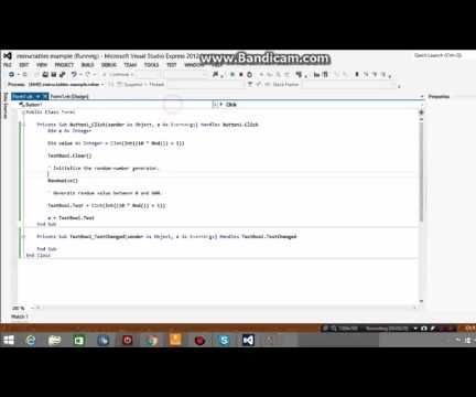 How to Make a Random Number Generator Using Visual Basic 2012