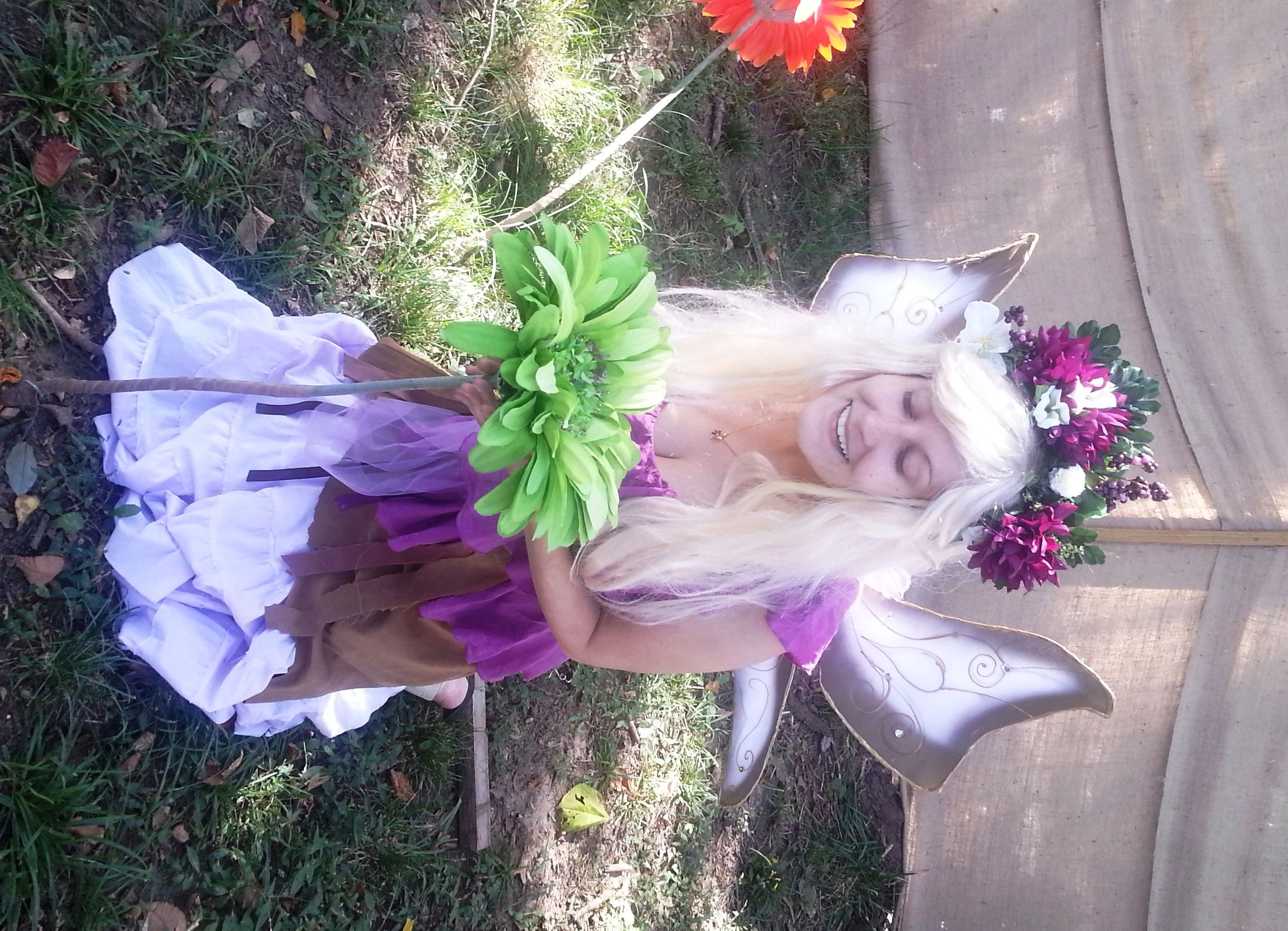 green emerald velvet dress Little Adventures Purple Blossom Fairy Dress Up Costume