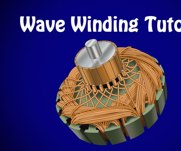 Wave Winding Drawing
