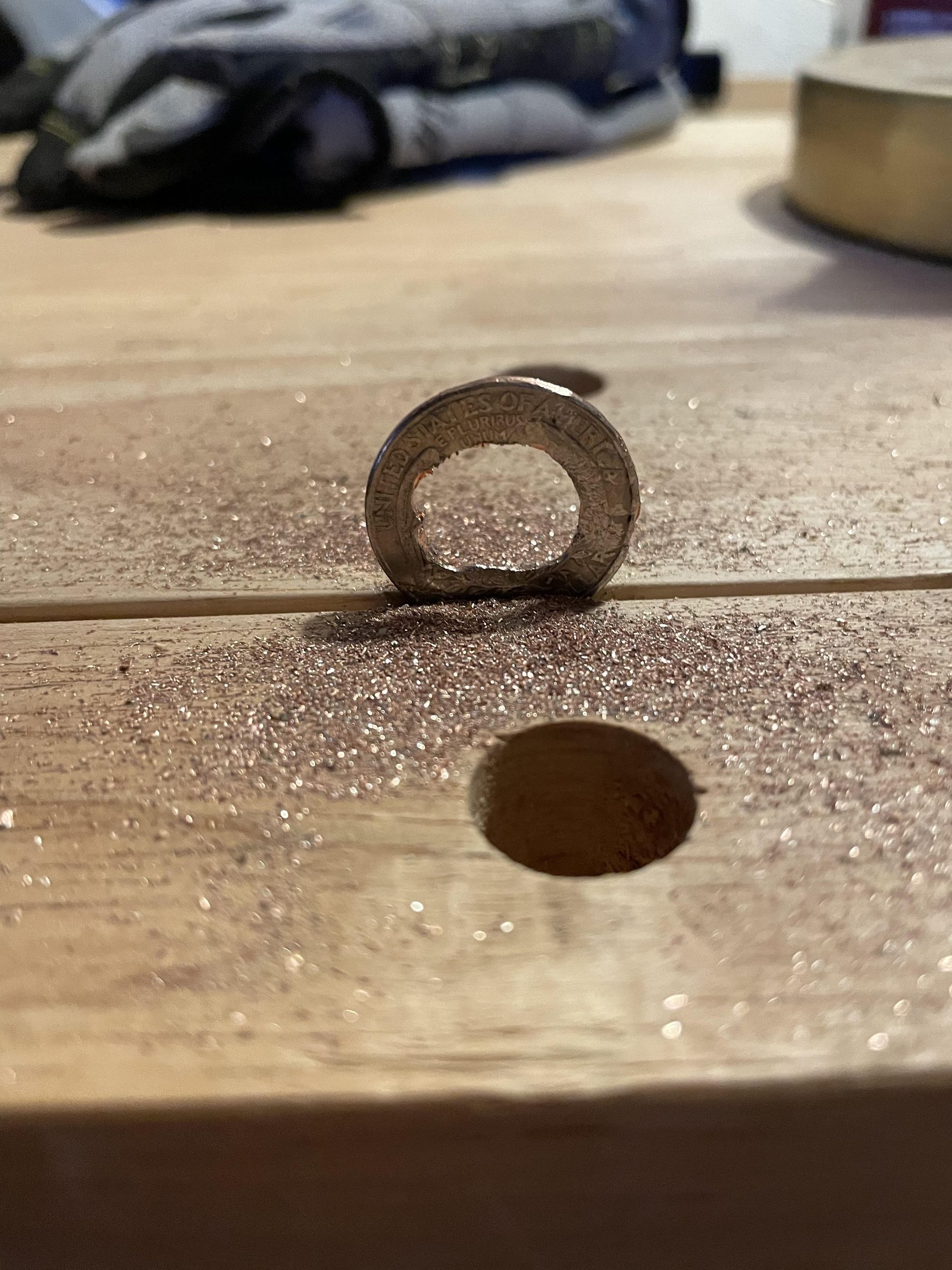 Elegant Metal Quarter Necklace! 4 Steps Instructables