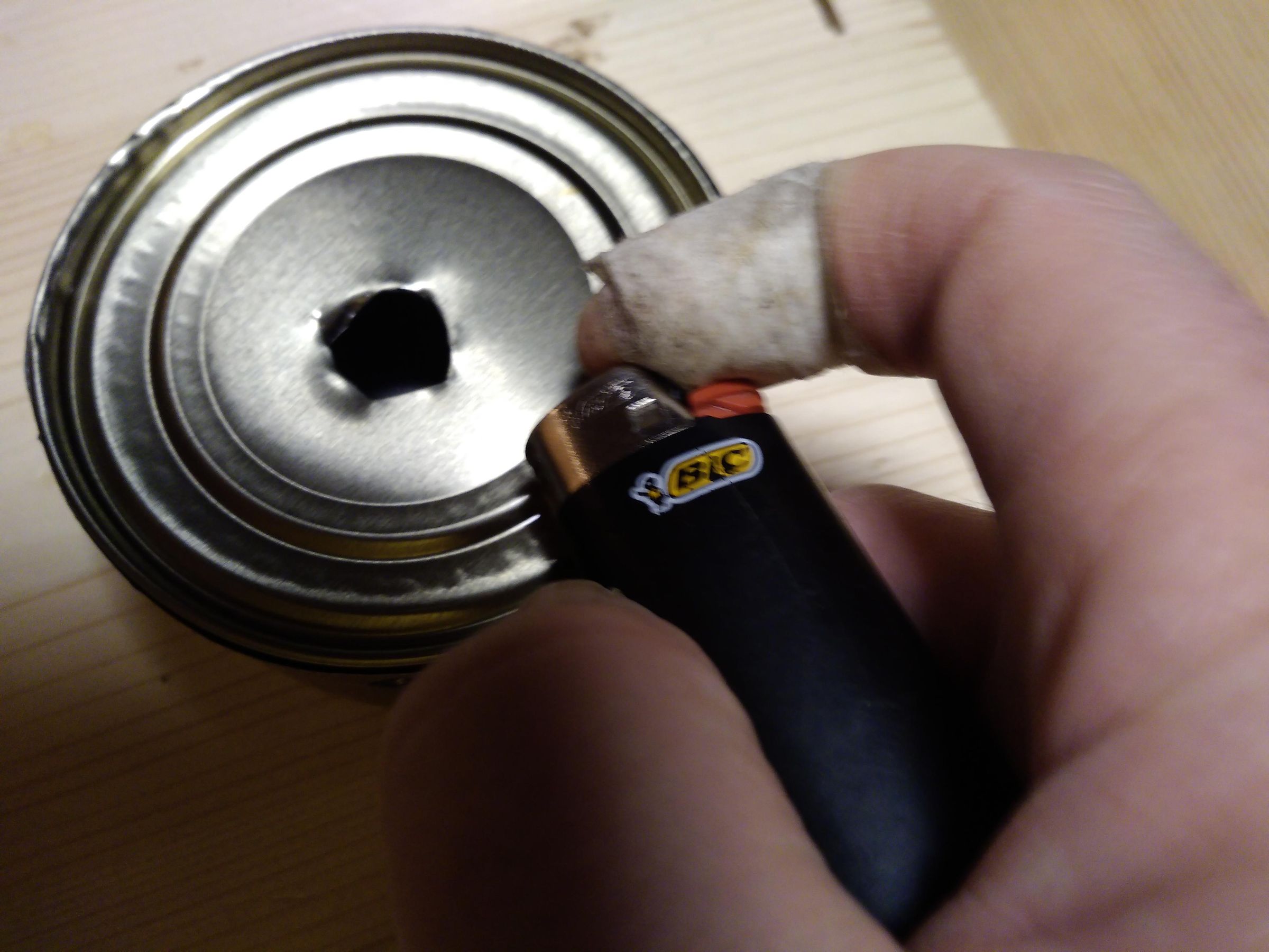 Tuna Can Alcohol Stove 6 Steps Instructables