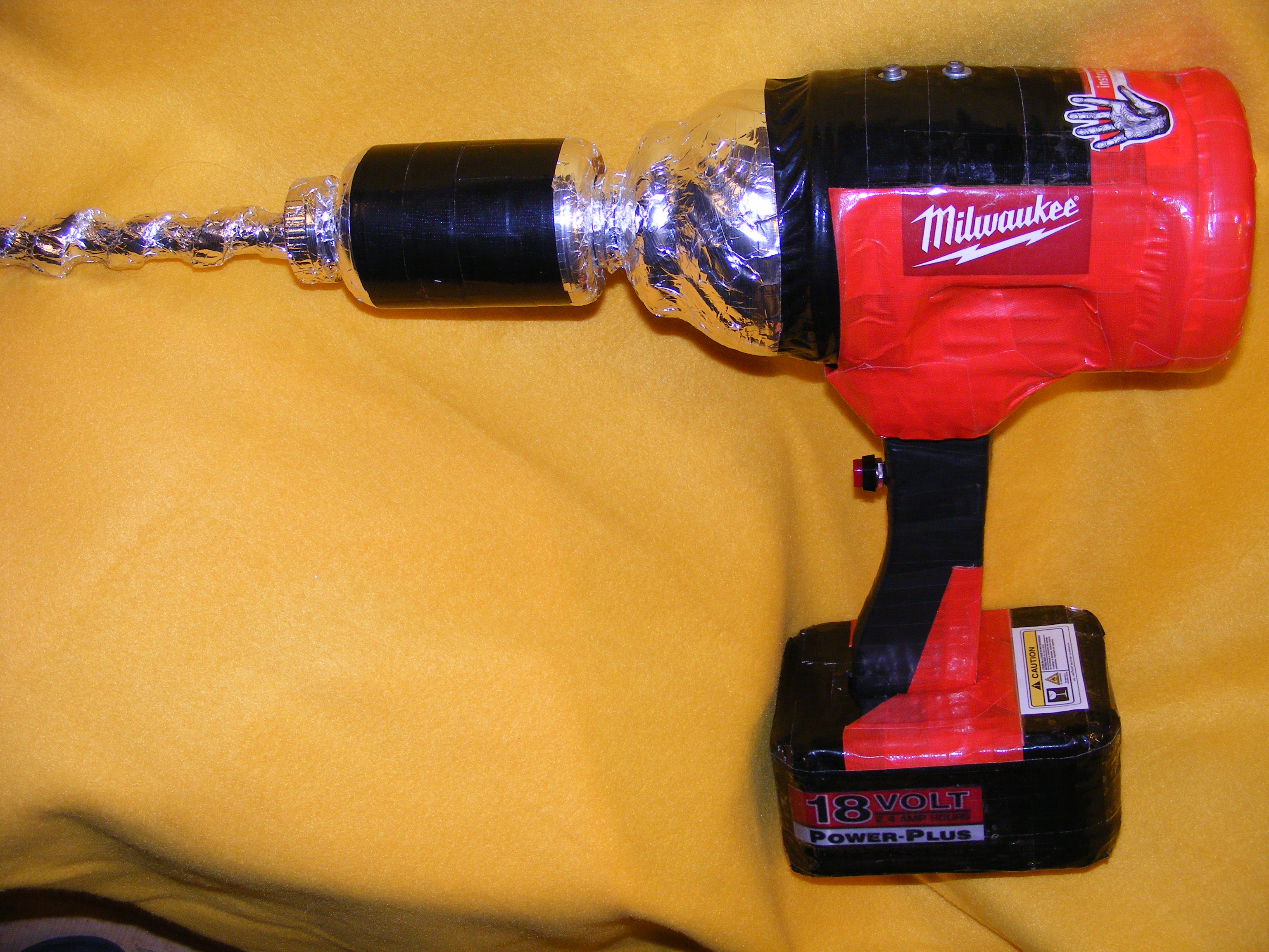 Giant Cordless Power Drill Prop 7 Steps (with Pictures) Instructables