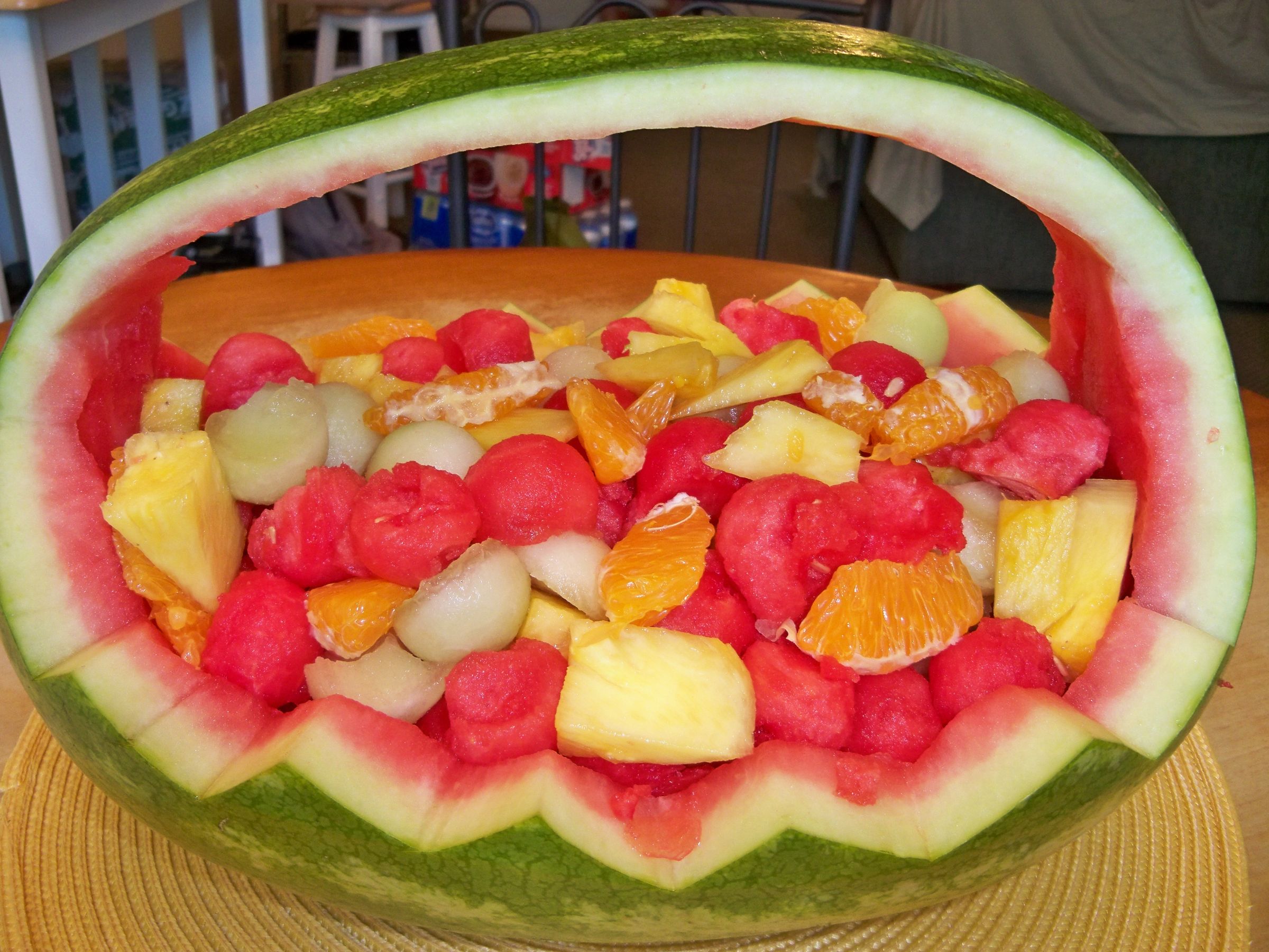 Watermelon Fruit Basket