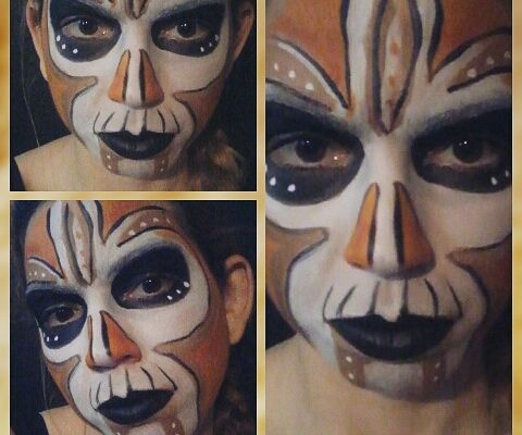 Voodoo Queen Face Paint