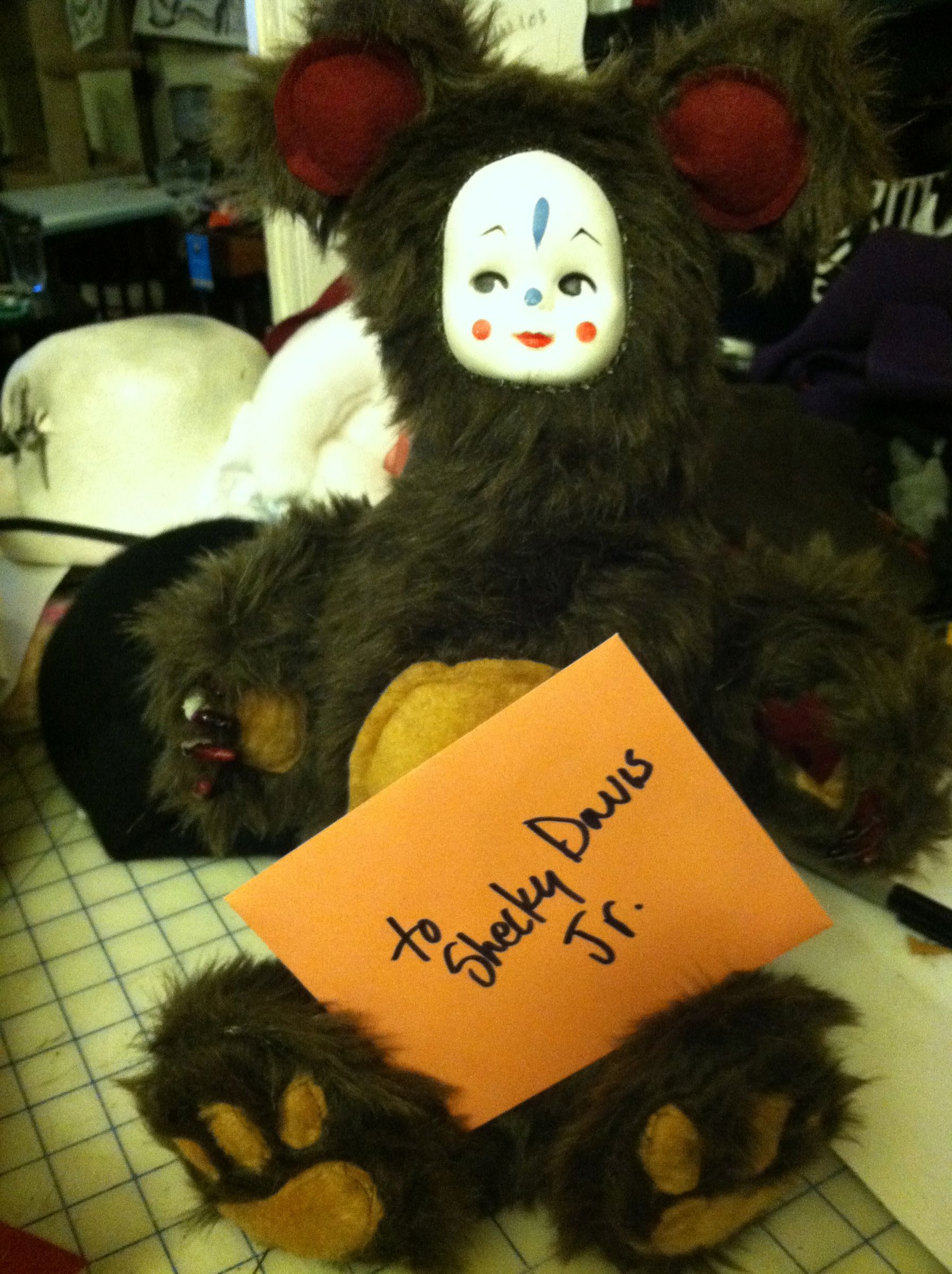 How to Make Makko, a Hide a Roll Bear, for Your Future Ex Husband by Klingon Vanna White.