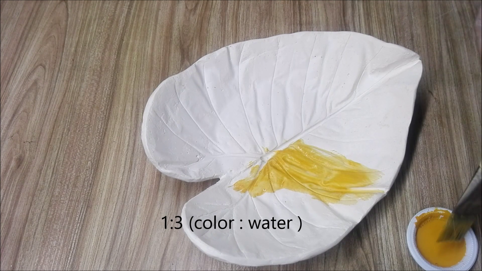 How to Make Concrete Leaf Casting Bowl Elephant Ear Cement Leaf